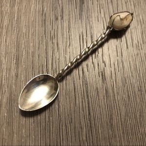 Vintage Collectable Spoon with Stone